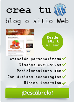 Crea tu blog o página Web profesional